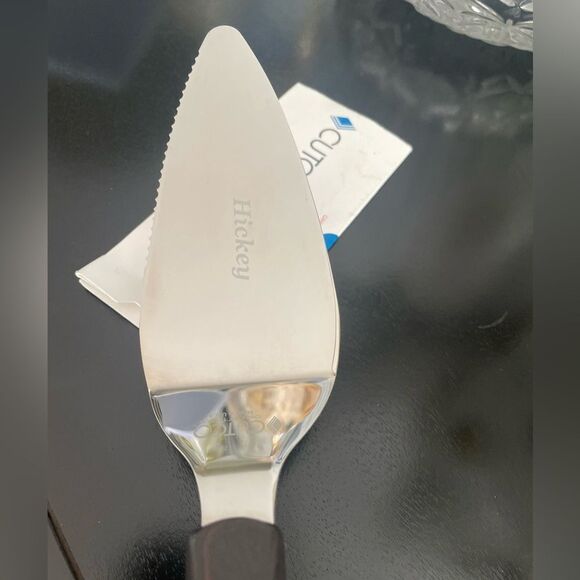 Cutco 1754 Slice N Serve Spatula Knife Cake Pie Server w/ Classic Brown Handle - Picture 3 of 12